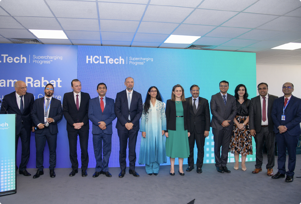 HCLTech Chairperson Roshni Nadar Malhotra at the inauguration of our Morocco delivery center