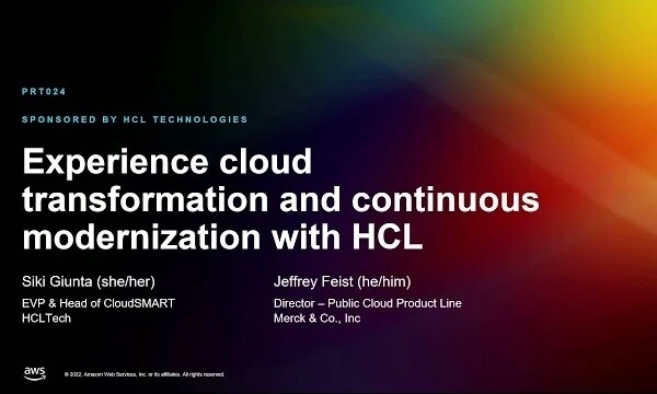 Experience Cloud Transformation and Continuous Modernization with HCLTech